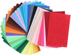 Felt Fabric Sheet 8"x12" DIY Hand Sewn Patches on Fabrics, Various Colored - Image 3