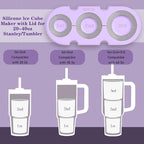 2PC Silicone Ice Mold for Stanley Cup 30 40oz, Tumbler Ice Maker | Easy Fill - Image 4