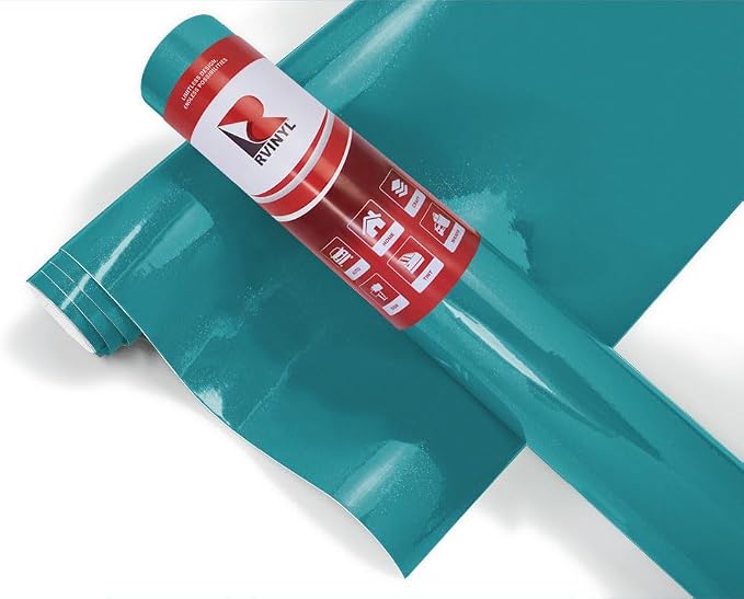 ORACAL 951 Turquoise Metallic Adhesive Craft Vinyl 12in x 10ft by Rvinyl