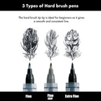 Kuretake Zig Inktober pen set, for Illustration, Manga Drawing, Lettering and - Image 2