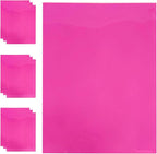 Transparent PVC Faux Leather Sheets, Glossy Waterproof Clear Vinyl Fabric - Image 2