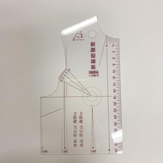 YILIANLIN 3X 1:5 Fashion Design Ruler Cloth Design School Student Teching - Image 8