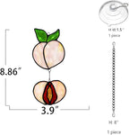 Peach Decor Stained Glass Suncatcher - Image 5