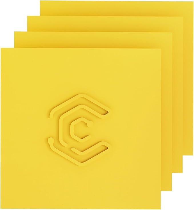 4 Pack Pre-Painted Colored Plywood Sheets, DIY Crafts, Models Making by Creatorally