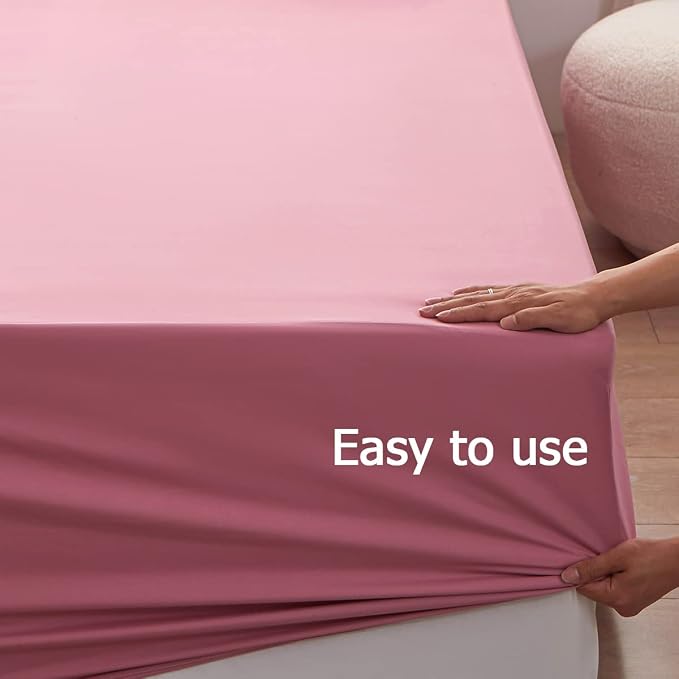 Bedding Queen Size Fitted Sheet Only- Bottom Matress Fitted Sheet-Fits 15inches - Image 7