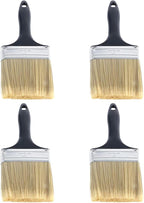 4 inch Flat Paint Brushes, Professional Paint Tools by LAPXSNZD