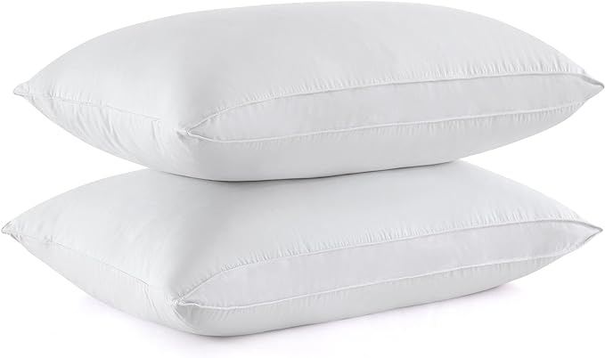 puredown® Goose Feather Down Sleeping Pillows Soft Bed Pillows by Puredown