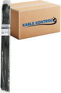 Kable Kontrol Cable Zip Ties Black 500 Pcs 60 Inch, 175 Lbs Tensile Strength by KABLEKONTROL%C2%AE