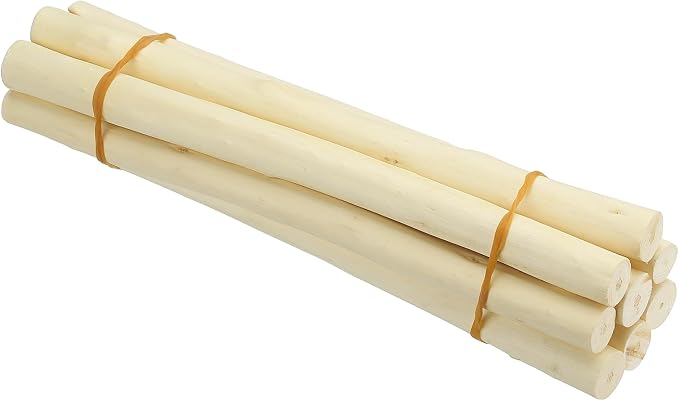 PATIKIL 8 Pcs / 30cm Wood Log Sticks, 0.6-1.2inch in Diameter Natural Driftwood by PATIKIL