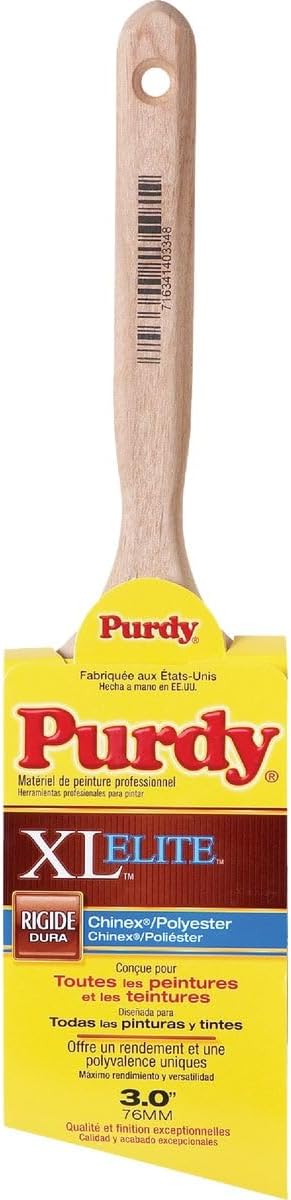 Purdy 144152520 XL Elite Series Glide Angular Trim Paint Brush, 2 inch - Image 7