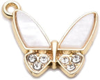 Pack of 20 Shell Charms Gold Plated Pendants Color Retention Pendants by Zicdije