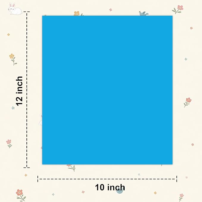 Efuncro- Heat Transfer Vinyl Boho Color Sheets 12" x 10" 18 Pack PU Iron-On - Image 4