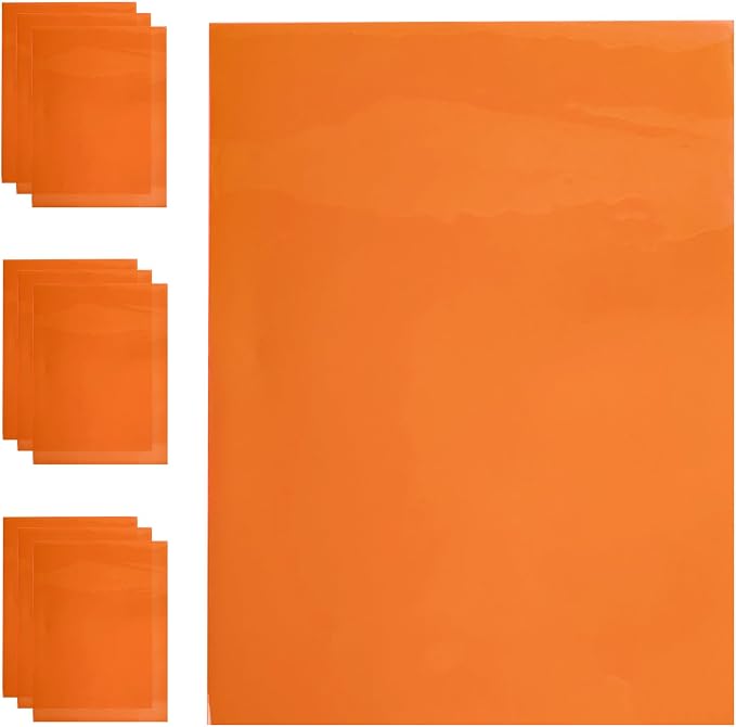 Transparent PVC Faux Leather Sheets, Glossy Waterproof Clear Vinyl Fabric - Image 2