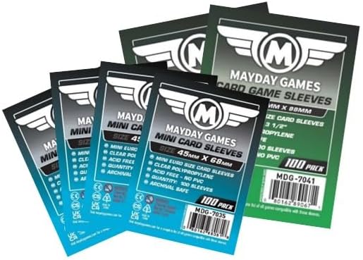Mayday Games Gloomhaven: Jaws of the Lion -Standard Compatible Card Sleeve by MAYDAYGAMES