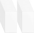 BENECREAT 20PCS 3.5x2 Inch Clear Acrylic Sheet Rectangle Table Place Cards Name by BENECREAT