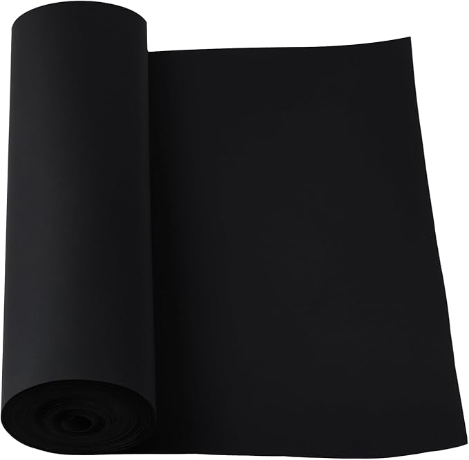 Pushglossy EVA Foam Roll 2mm Thickness Foams Sheets 23.6" x 393.7" Metallic by Pushglossy