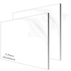 Clear Acrylic Sheet Plexiglass, 1/4" Thick Cast Acrylic Glass Sheet, Plexiglass by ADTDA