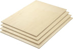 6 Pack 18 x 12 x 1/4 Inch Basswood Sheets Plywood Board, 6mm Unfinished Basswood - Image 3