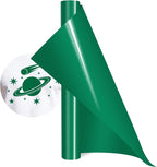 Green HTV Iron on Vinyl Rolls, Silhouette or Heat Press Machine by WRTUUED