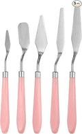 HARFINGTON 5pcs Painting Palette Knife Set Stainless Steel Pointy Flat Art by HARFINGTON