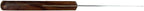 HTS 316M8 8" Medium Wood Handle Stainless Steel Palette Knife - Image 2