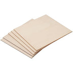 LEXININ 20 Pack 10 x 10 x 1/8 Inch Square Wood Sheets, 3mm Craft Wood Plywood - Image 6