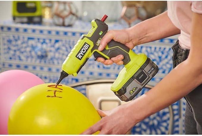 RYOBI ONE+ 18V Cordless Dual Temperature Glue Gun - Image 8