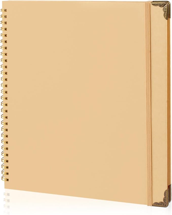 Joyberg Scrapbook 80 Pages, Scrapbooking Supplies 10 x 10 In, Scrapbook Album by Joyberg