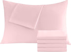 Pillowcases Standard 4 Pack, 20x26 Pillow Cases by Culve