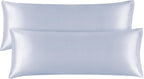 BEDELITE Satin Body Pillow Cover 2 Pack, Super Soft and Cooling Body Pillow by BEDELITE