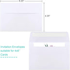 Joyberg 70 Packs A4 Envelopes, 4x6 Photo, Self Seal - Image 2