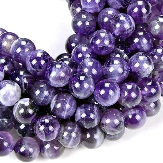 Zenkeeper About 180 Pcs Amethyst Beads by Zenkeeper