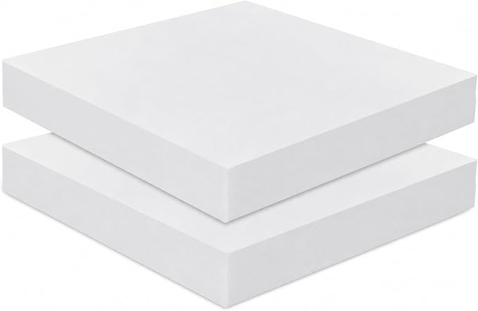 Frienda 2 Pack 3" x 16" x 16"Upholstery High Density Foam Cushion Replacement by Frienda