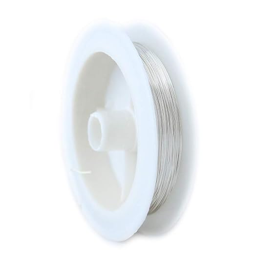 CRAFT WIRE 26 Gauge, 925 Sterling Silver Wire Half Hard Made in USA - 25FT | - Image 4