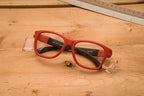 MAGID Y50 Safety Glasses for Construction | Red Frame — 24-Pack, ANSI Z87.1+ - Image 4