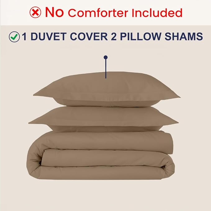 Kotton Culture 3 Pc Twin XL/Twin Duvet Cover Set-100% Egyptian Cotton 600 - Image 2