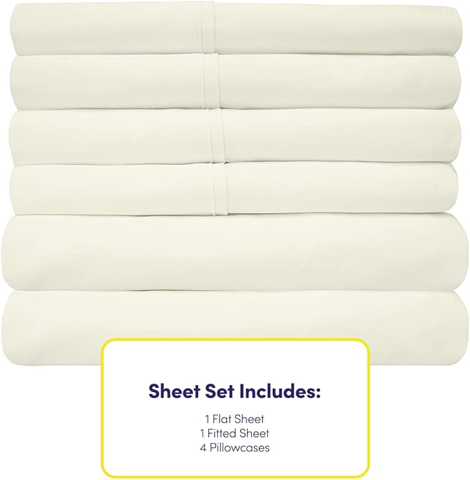 Sweet Home Collection 6 Piece 1500 Supreme Collection Brushed Microfiber Deep - Image 4