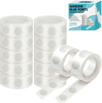 gegemaoyi 1000Pcs Clear Glue Dots Double Sided Adhesive Points by gegemaoyi