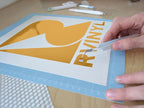 3M Harvest Gold Cast Adhesive Vinyl 12in x 5ft - Image 4