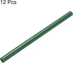 uxcell Mini Hot Glue Sticks for Glue Gun 11mm x 200mm Dark Green 12pcs - Image 3