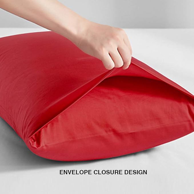FLXXIE Pillow Cases Queen, Soft Microfiber Pillow Covers - Image 4