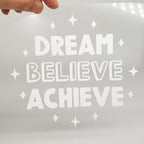 guangyintong Heat Transfer Vinyl White HTV Rolls, Glossy Surface HTV Vinyl - Image 4