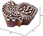 Royal Kraft Wooden Stamps DIY Fabric, Henna Printing Blocks THDtag058 - Image 5