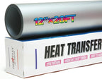 PU Heat Transfer Vinyl 12" x20ft Roll Silver – HTV by GIO-FLEXHTVFashionMask