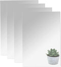 16" x 12" x 4Pcs Acrylic Mirror Sheets, Decorative Wall Mirrors | Flexible Full by DARENYI