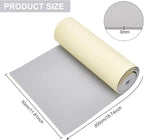 BENECREAT 3mm Thick Light Grey Self-Adhesive Eva Foam Roll 78.7x11.8 Inch - Image 2