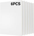 6 Pack Pre-Painted Colored Plywood Sheets, 11.7" x 8.27" x 1/8 Thin Basswood by Creatorally