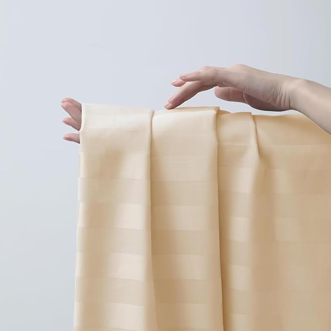 2-Pack Cotton Full Flat Sheet Only, 600 Thread Count 100% Egyptian Cotton Top - Image 4