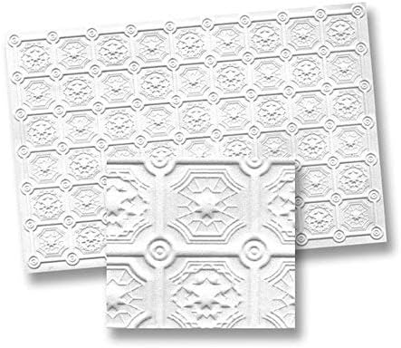 Dollhouse Faux Tin Ceiling Miniature 1:12 Scale Foam Board 13 x 9 inches by Melody+Jane+Dolls+Houses
