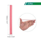 MECCANIXITY 12 Pcs Watermelon Red Cylinder Sealing Wax Stick Glue Gun Wax Seal - Image 2
